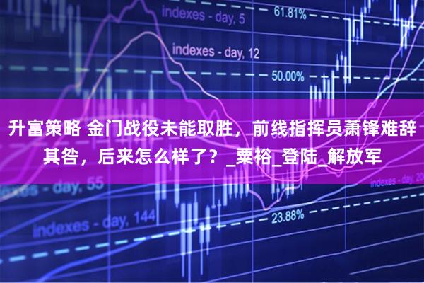 升富策略 金门战役未能取胜，前线指挥员萧锋难辞其咎，后来怎么样了？_粟裕_登陆_解放军