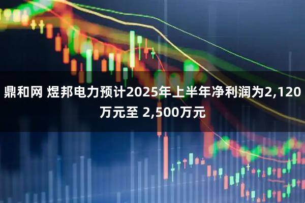 鼎和网 煜邦电力预计2025年上半年净利润为2,120万元至 2,500万元